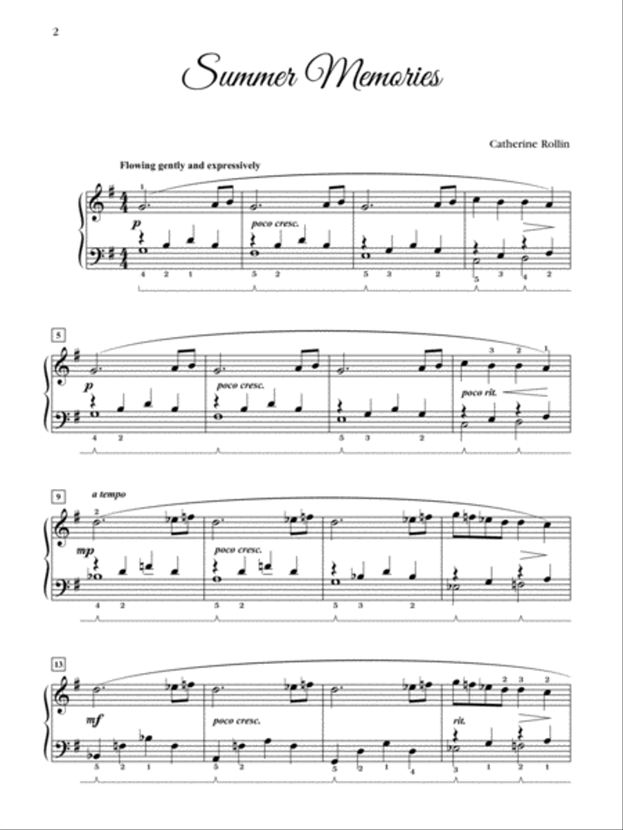 Signature Solos, Book 4 Piano Solo scores gallery preview page 2