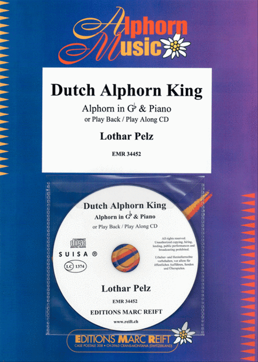 Dutch Alphorn King Piano Accompaniment scores gallery preview page 1