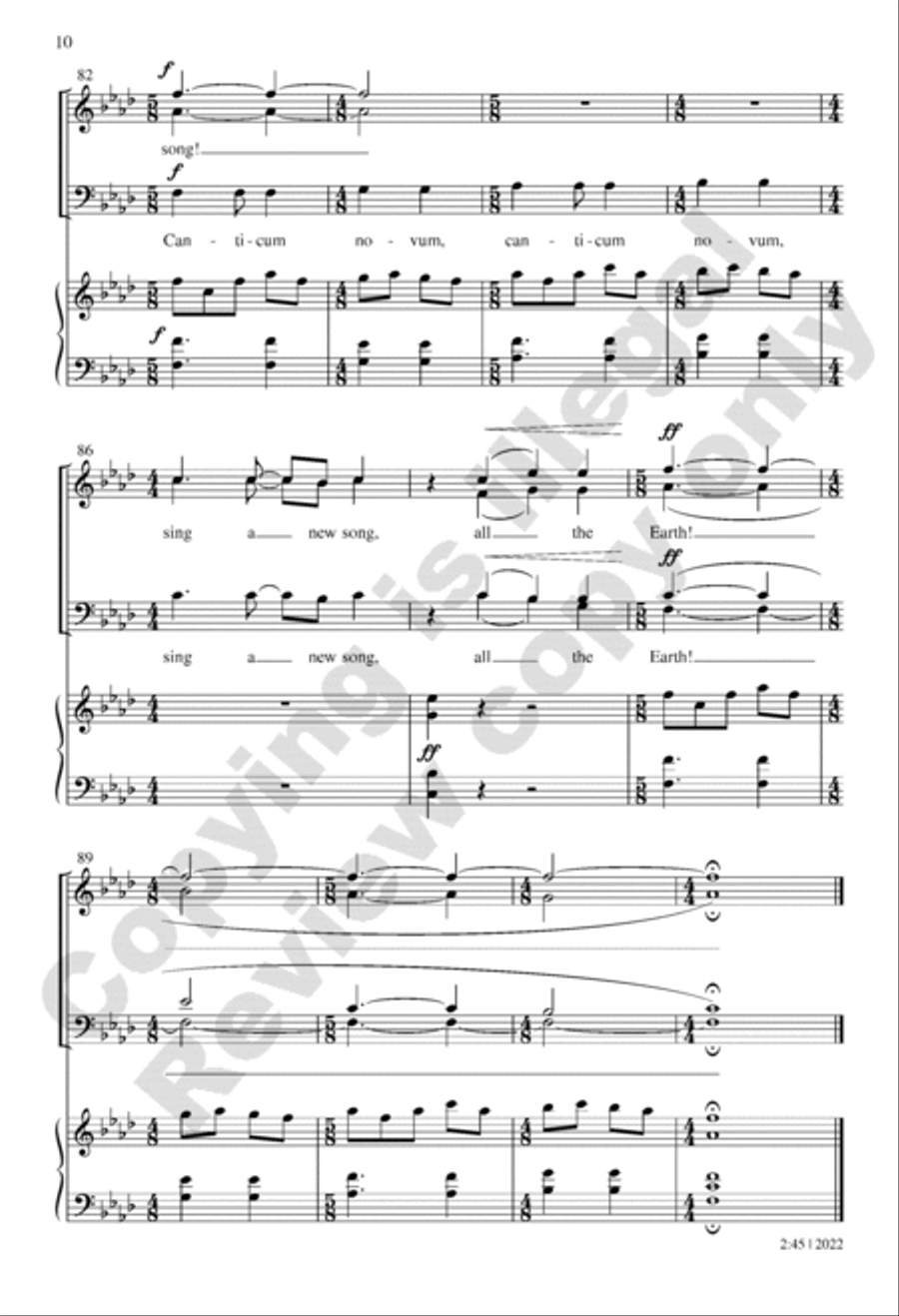 Canticum Novum Canticum Novum SA scores gallery preview page 9