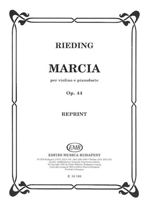 Book cover for Marcia, Op. 44