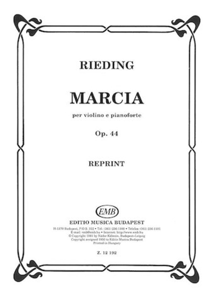 Marcia, Op. 44