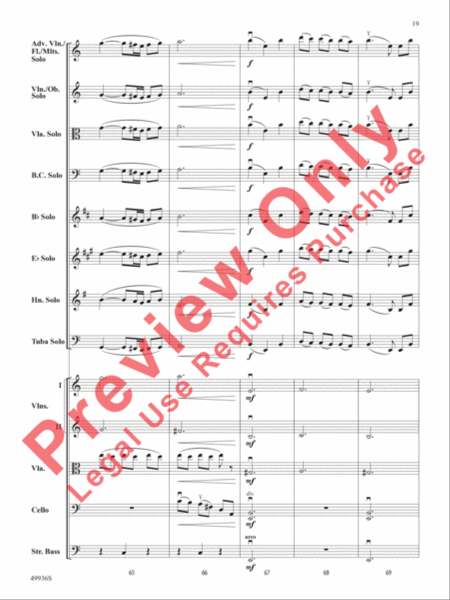 A Chameleon Concerto A Chameleon Concerto String Orchestra scores gallery preview page 20