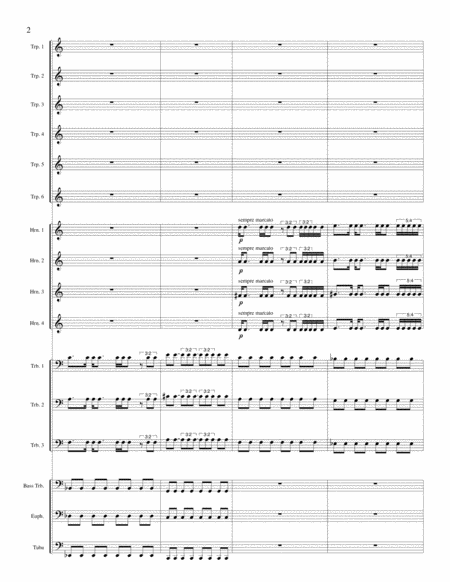 Nova Aquilae by Greg Danner Brass Ensemble - Digital Sheet Music