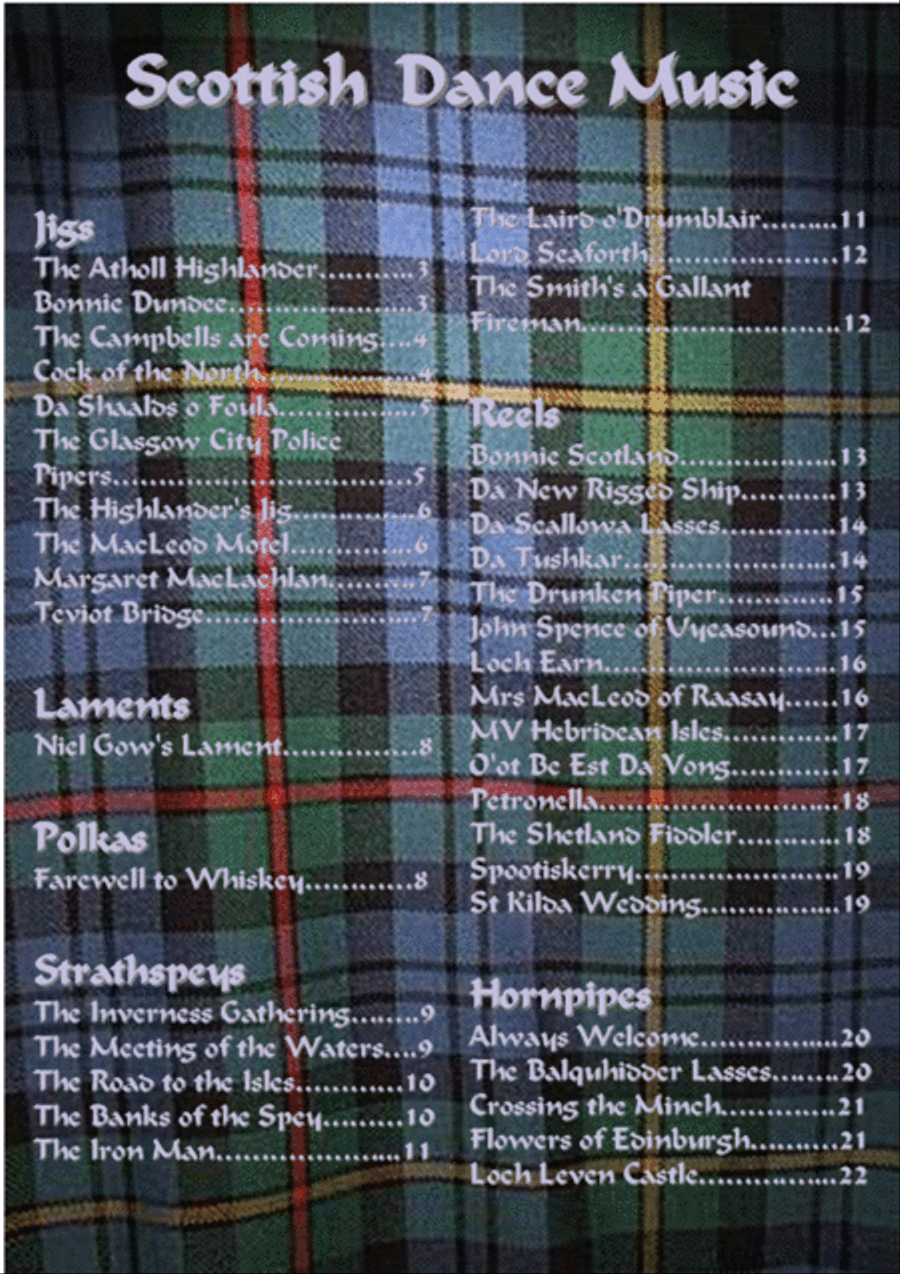 Traditional Scottish Dance Music for Viola; 40 Jigs, Marches, Strathspeys and more... Viola Solo scores gallery preview page 2