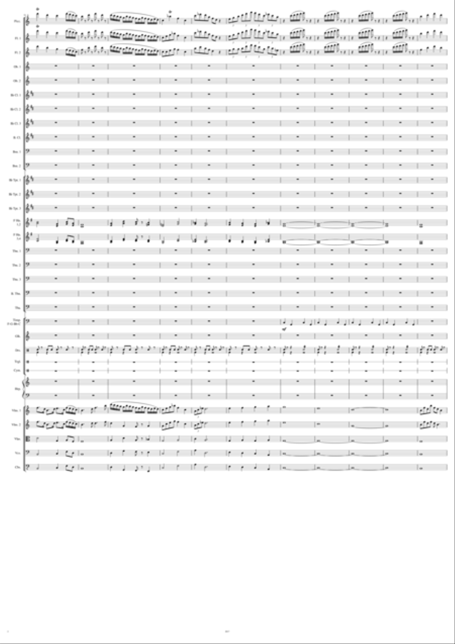 Comet Kohoutek Full Orchestra scores gallery preview page 2