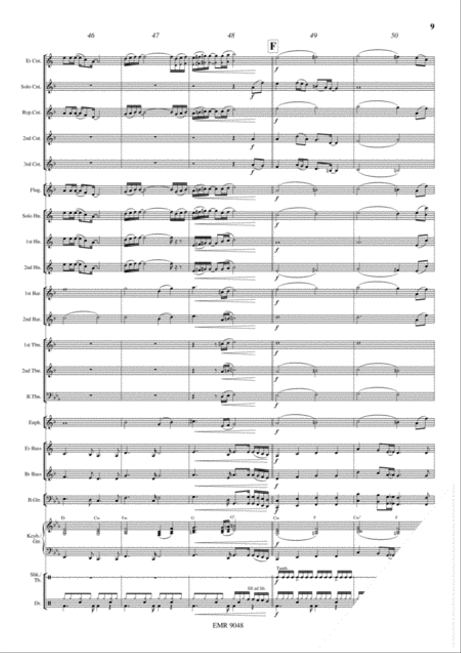 Earth Song Brass Band scores gallery preview page 10
