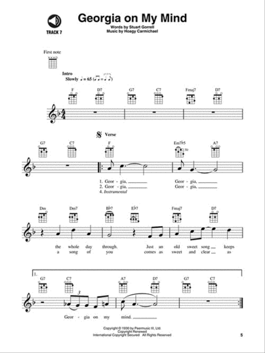 Standards Ukulele scores gallery preview page 5