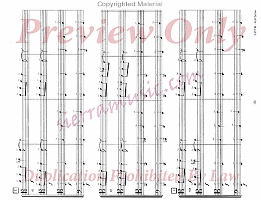 South Of The Border Trombone Quartet scores gallery preview page 10
