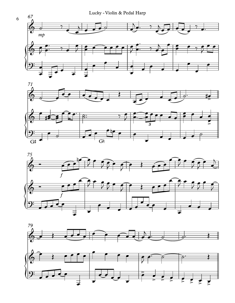 Lucky String Duet scores gallery preview page 6