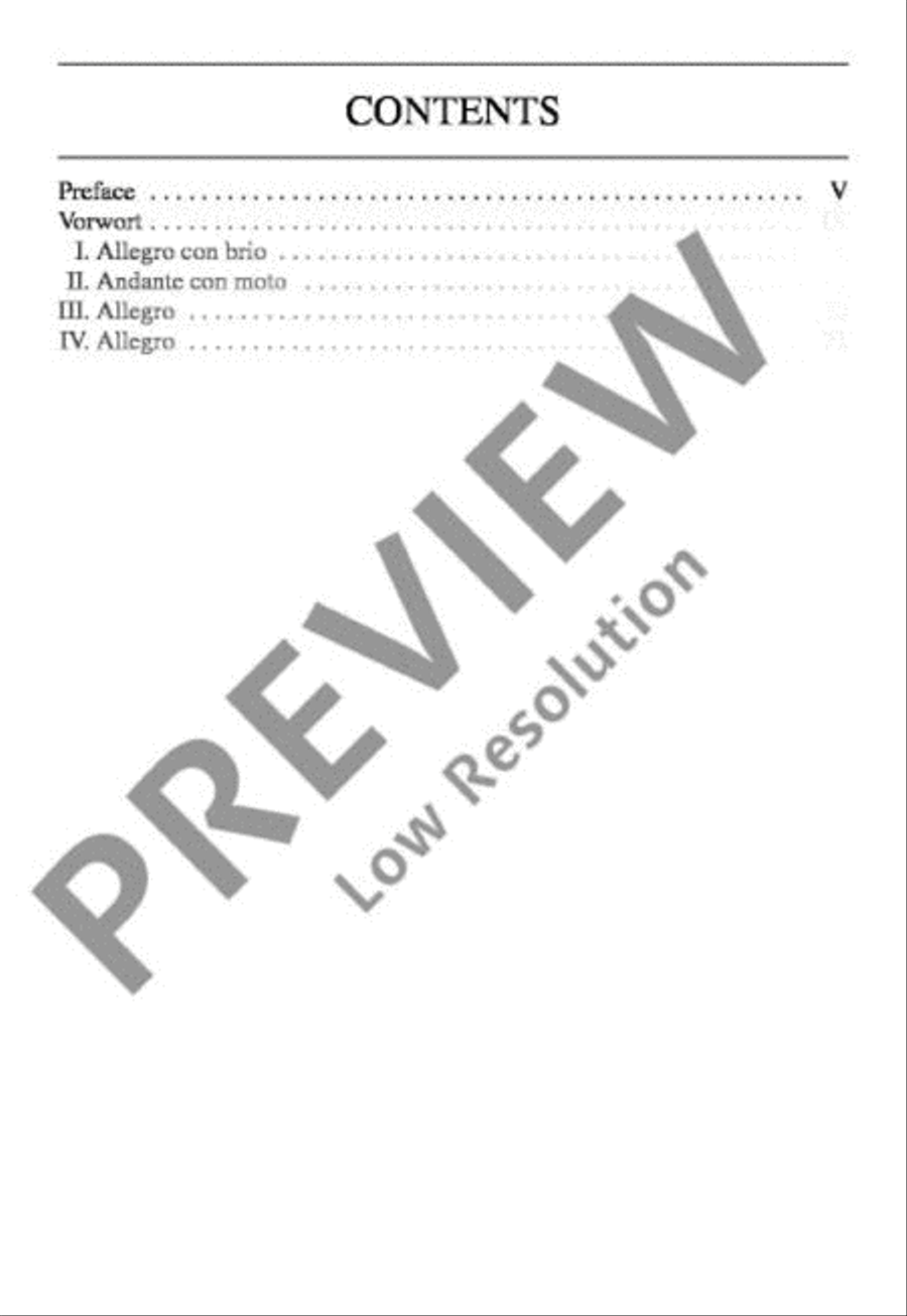 Symphony No. 5 C minor Orchestra scores gallery preview page 4