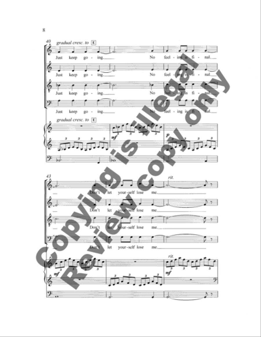 God Speaks to Each of Us 4-Part scores gallery preview page 11