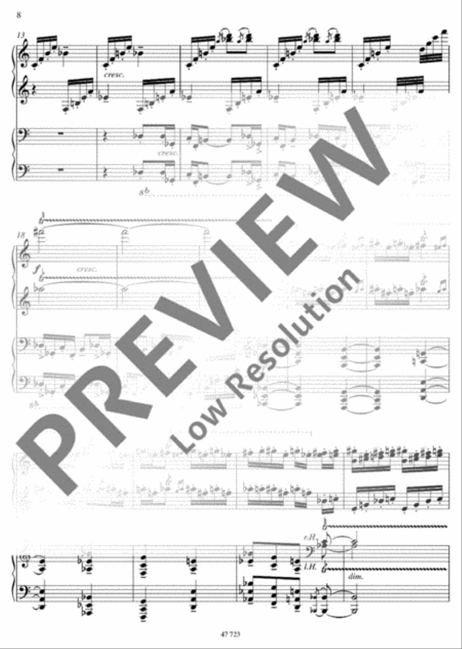 Ironien Piano Duet scores gallery preview page 9
