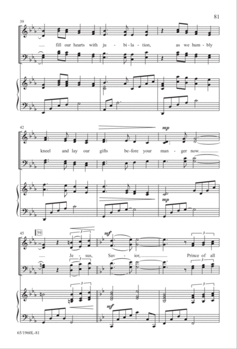 A New Birth...A New Beginning 4-Part scores gallery preview page 82