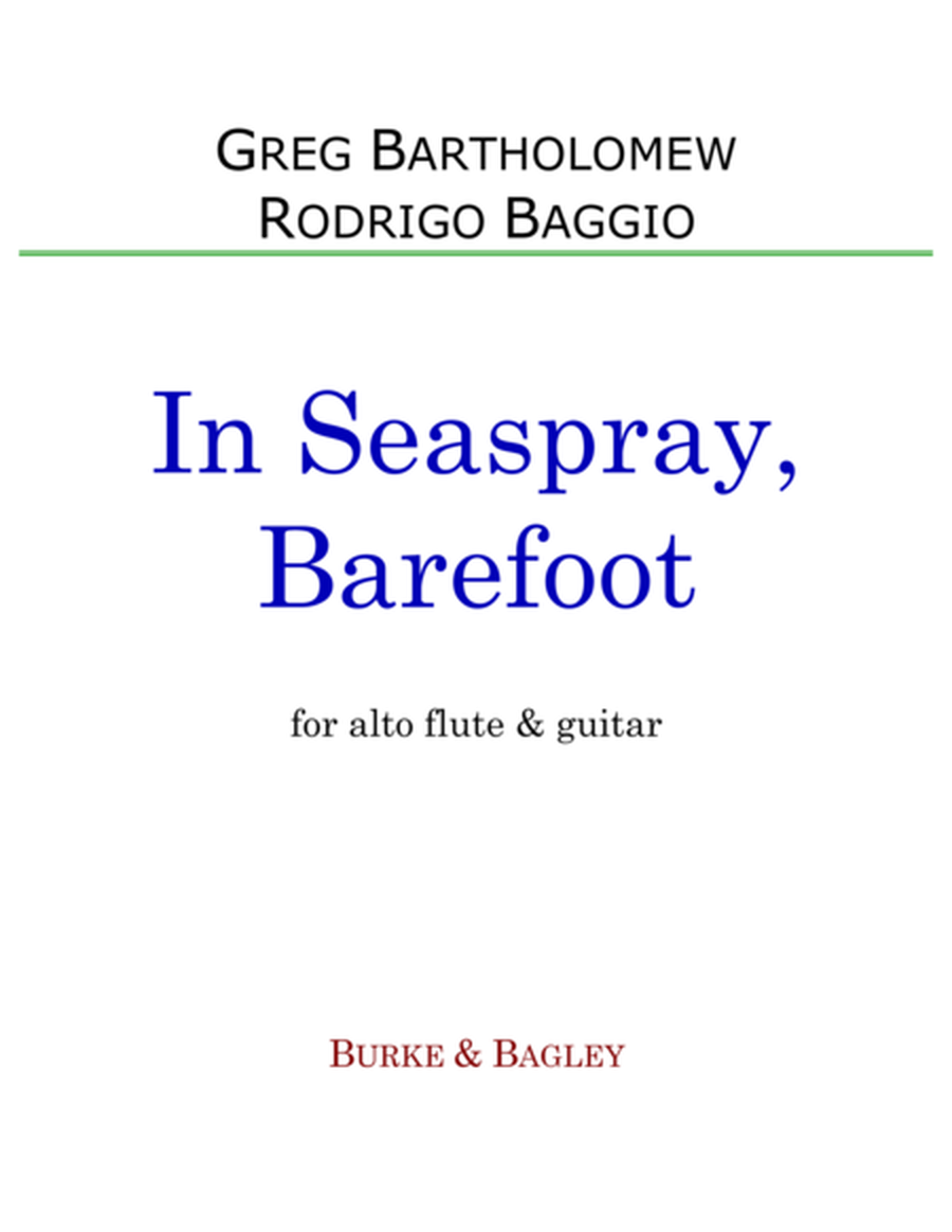 In Seaspray, Barefoot (alto flute & guitar) image number null