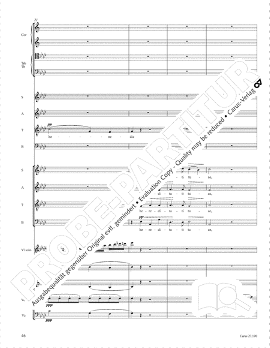 Te Deum 4-Part scores gallery preview page 53