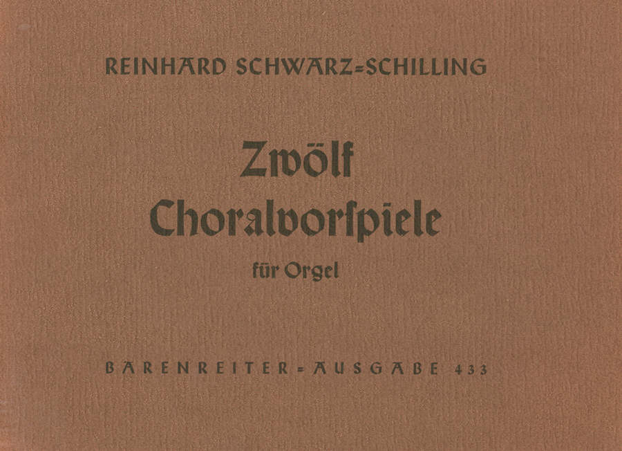 Zwölf Choralvorspiele Organ scores gallery preview page 1