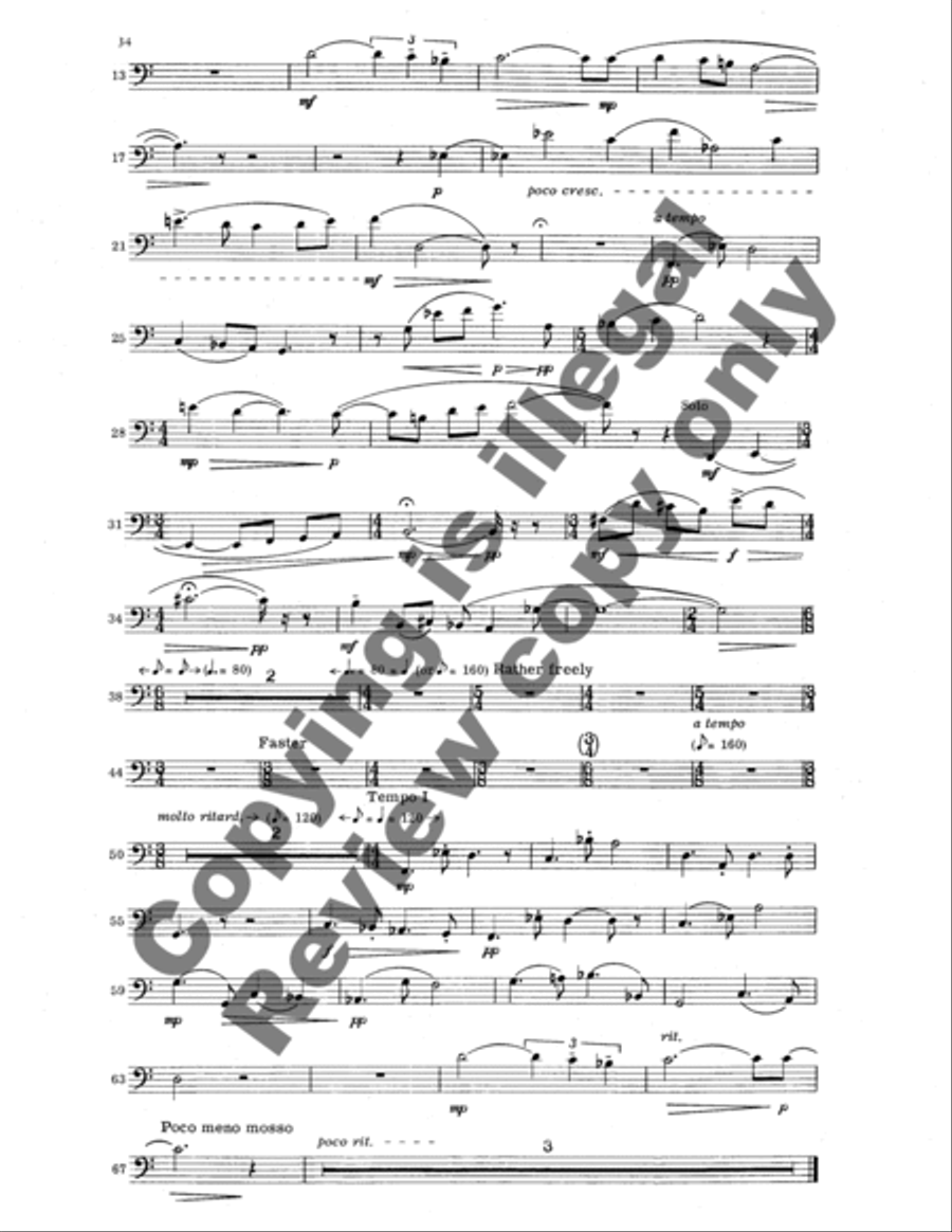 Three Songs From Sandburg Women's Choir scores gallery preview page 12