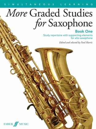 Book cover for More Graded Studies For Saxophone Book 1