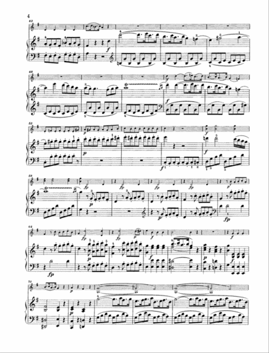 Sonata E Minor Sonata E Minor Violin Solo scores gallery preview page 2
