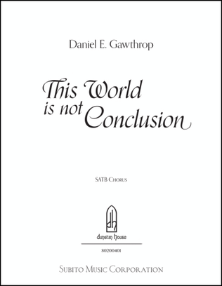 This World Is Not Conclusion