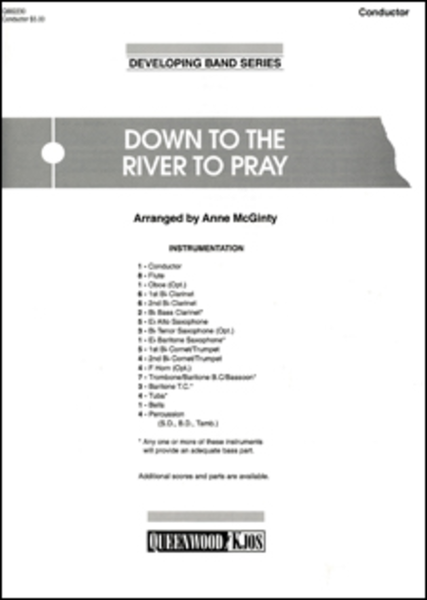 Down to the River to Pray - Score image number null