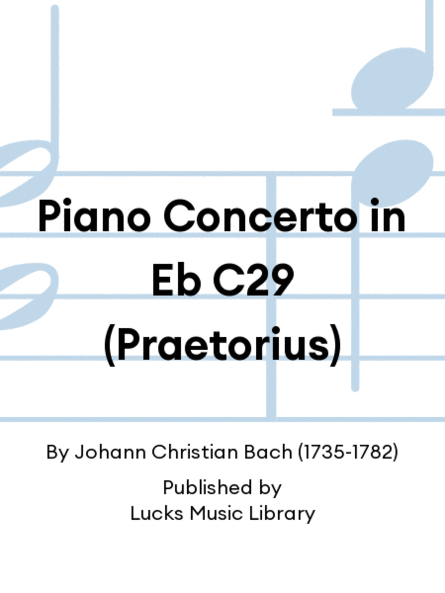 Piano Concerto in Eb C29 (Praetorius)