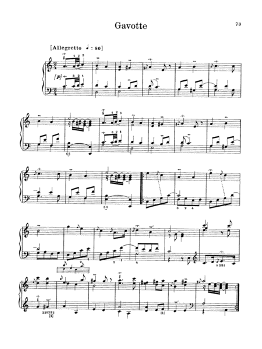 Rameau: The Graded Rameau (Comp. and ed. Marthe Motchane) Piano Solo scores gallery preview page 1