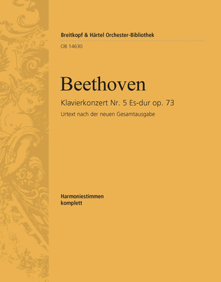 Piano Concerto No. 5 in Eb major Op. 73