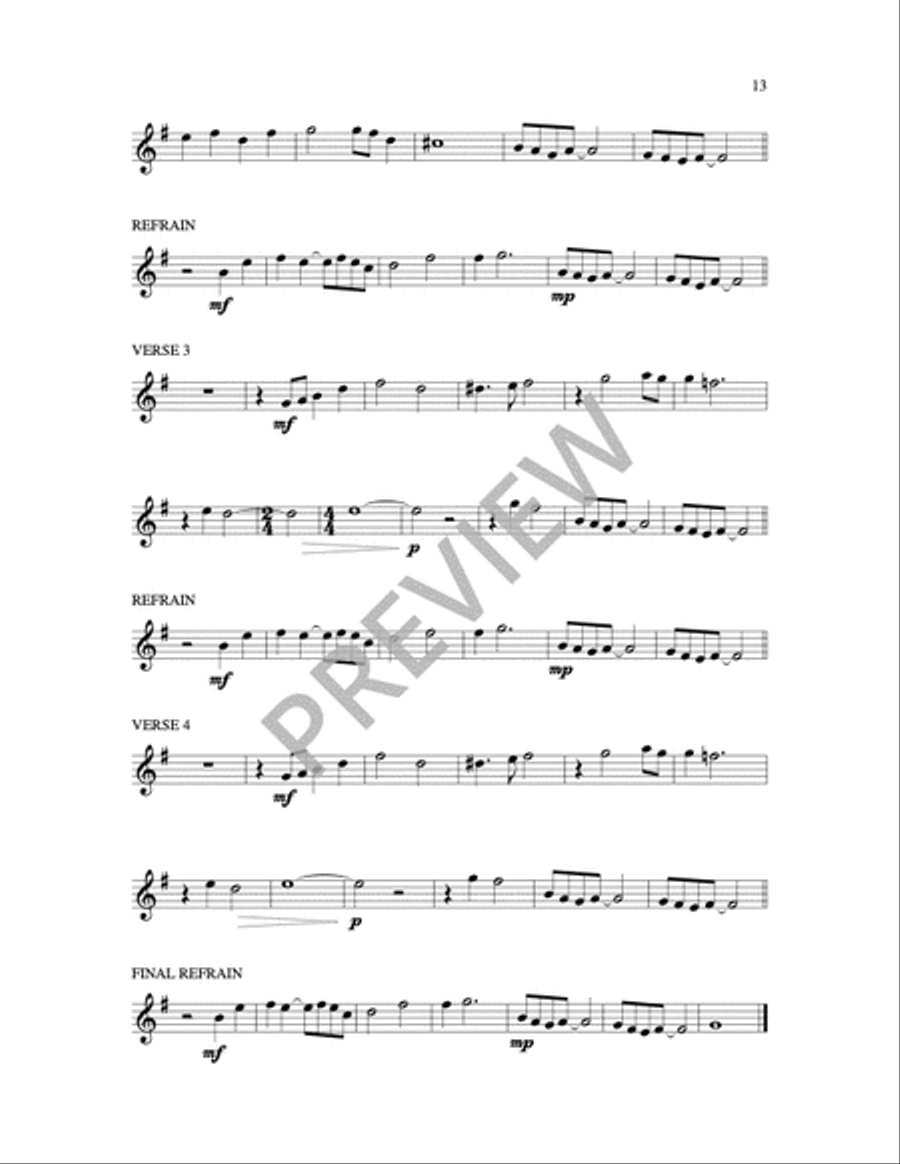 Father into Your Hands Father into Your Hands 4-Part scores gallery preview page 12