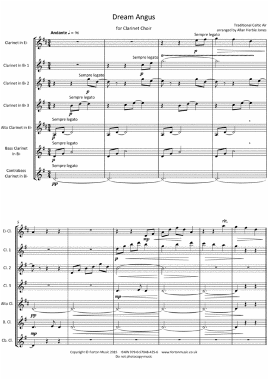Dream Angus Set of Parts scores gallery preview page 3