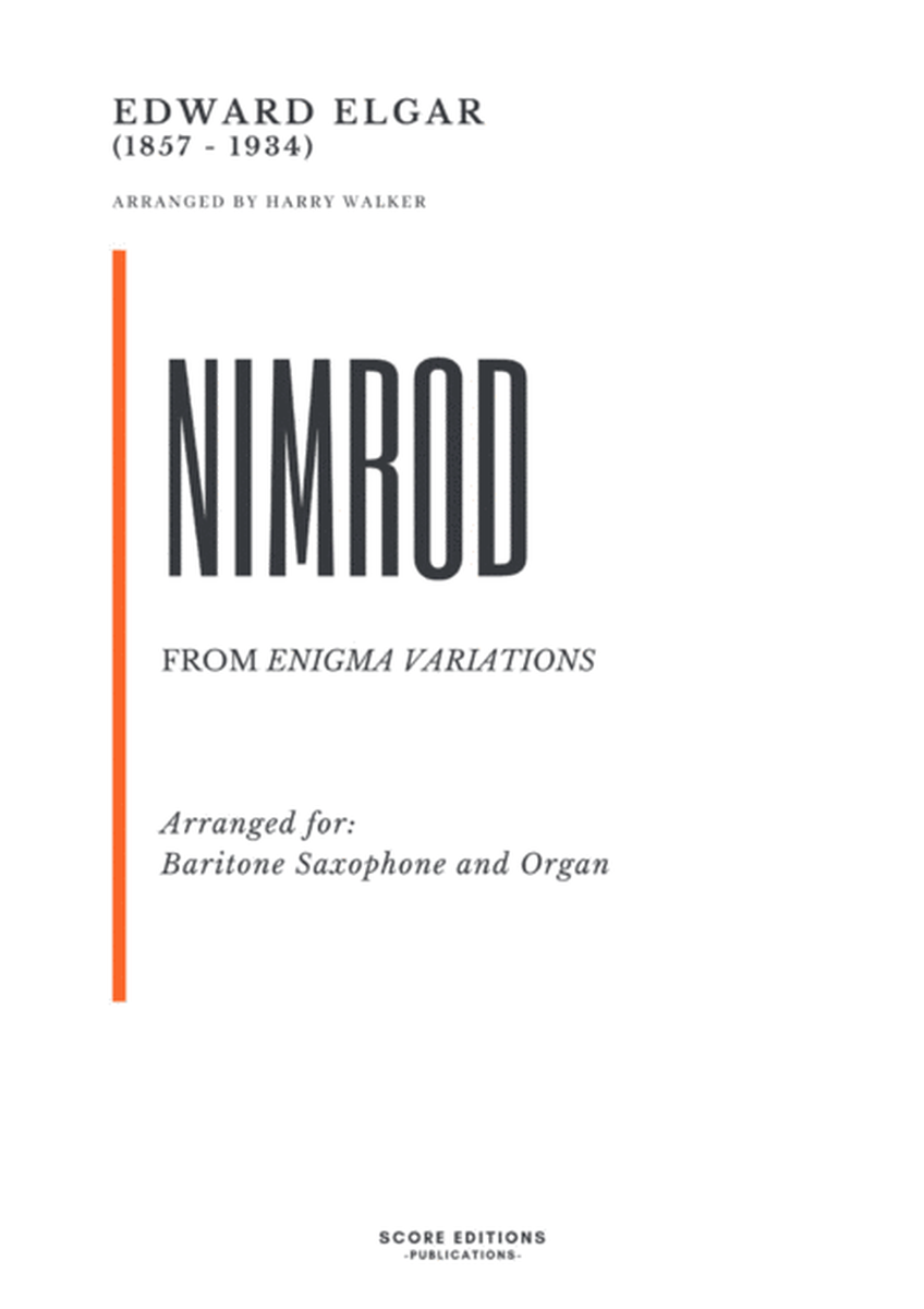 Elgar – Nimrod (for Baritone Sax and Organ) image number null
