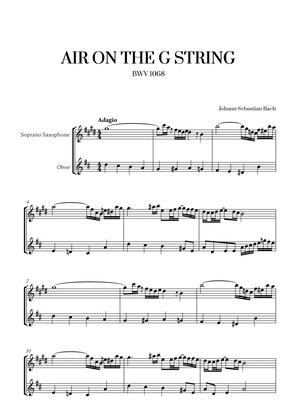 Johann Sebastian Bach - Air on the G String (for Soprano Saxophone and Oboe)