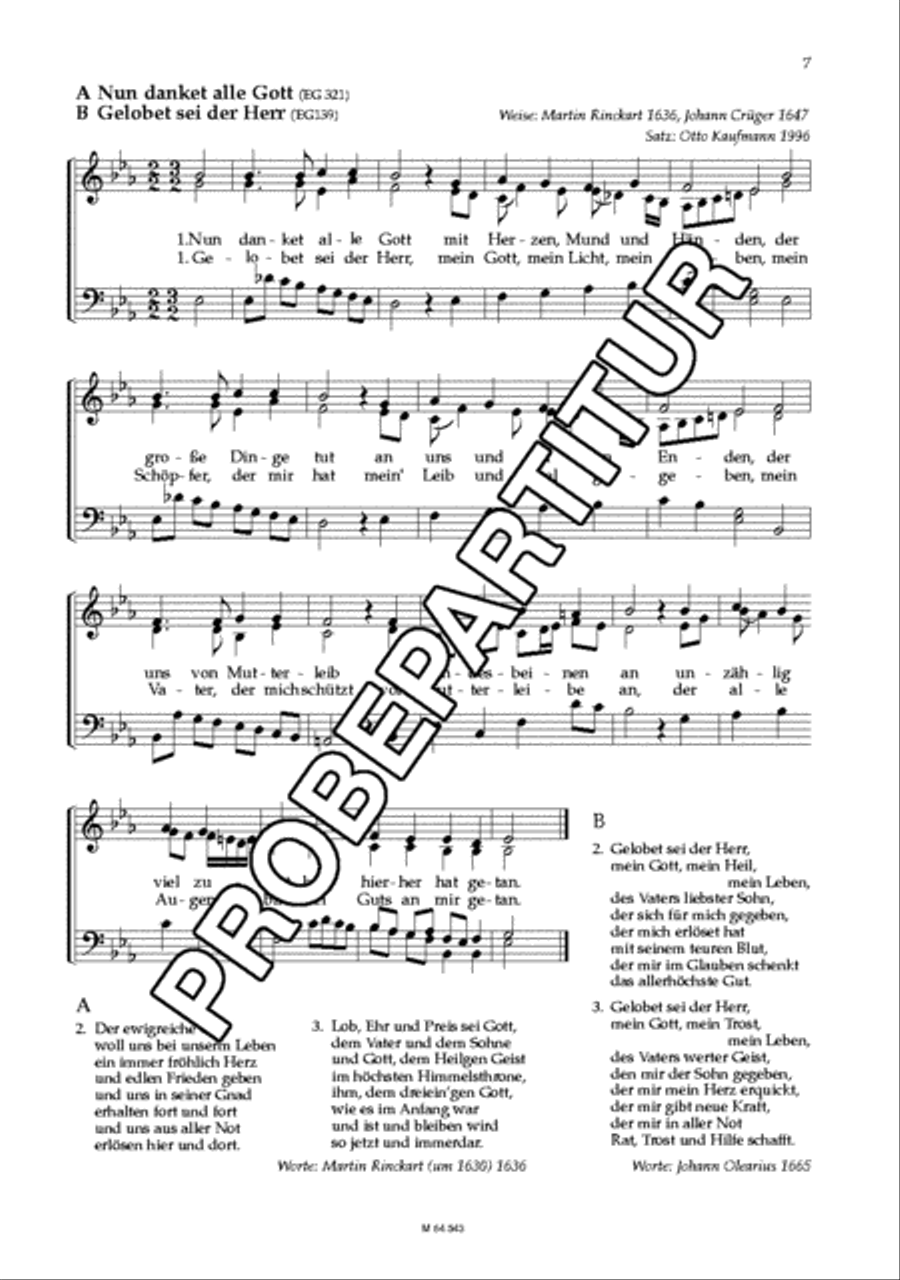 Trost und Freude Mixed Choir scores gallery preview page 8