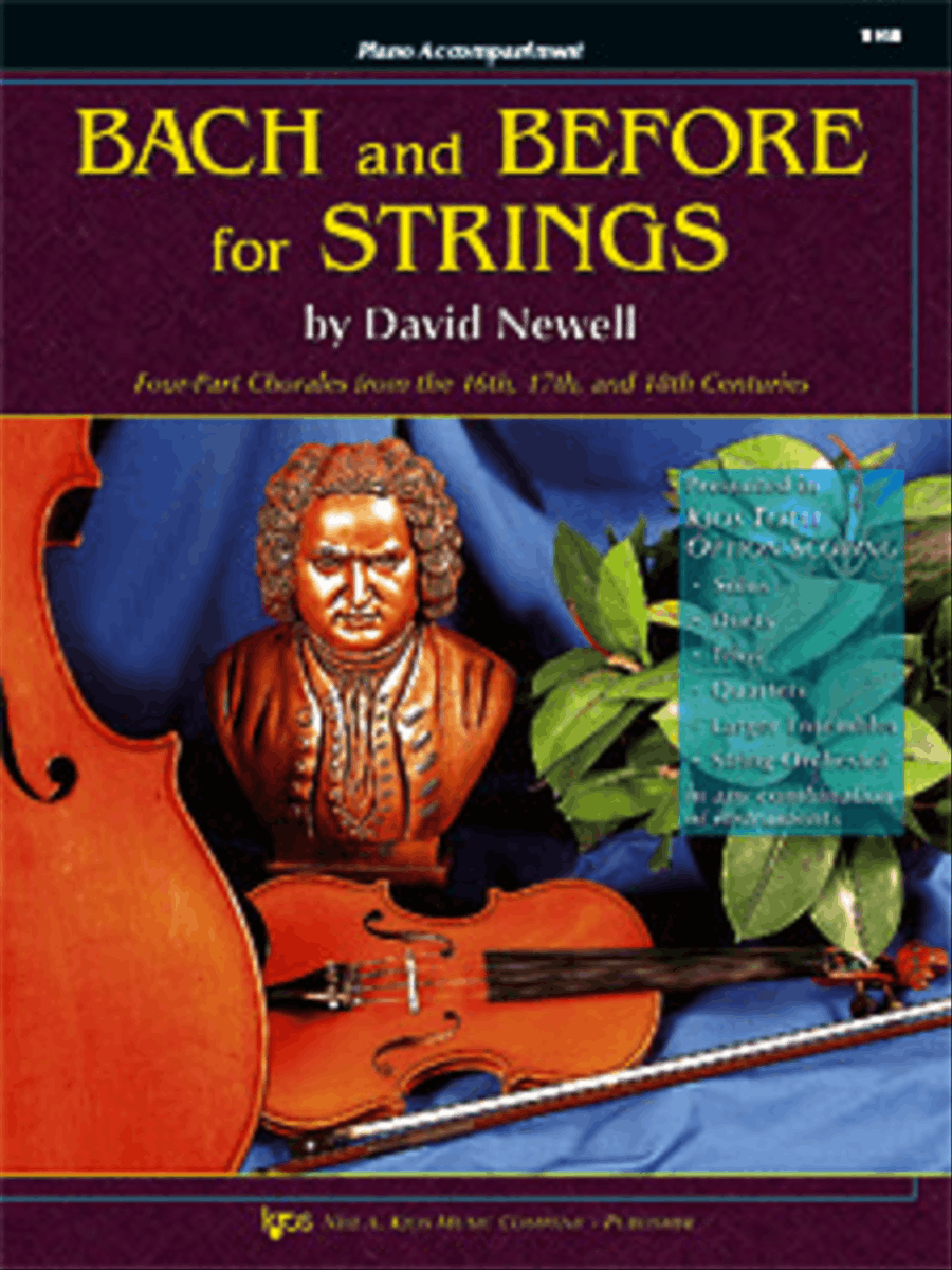 Bach and Before for Strings - Piano Chamber Orchestra scores gallery preview page 1