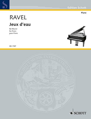 Book cover for Ravel Jeux D'eau Pft - Use 12359