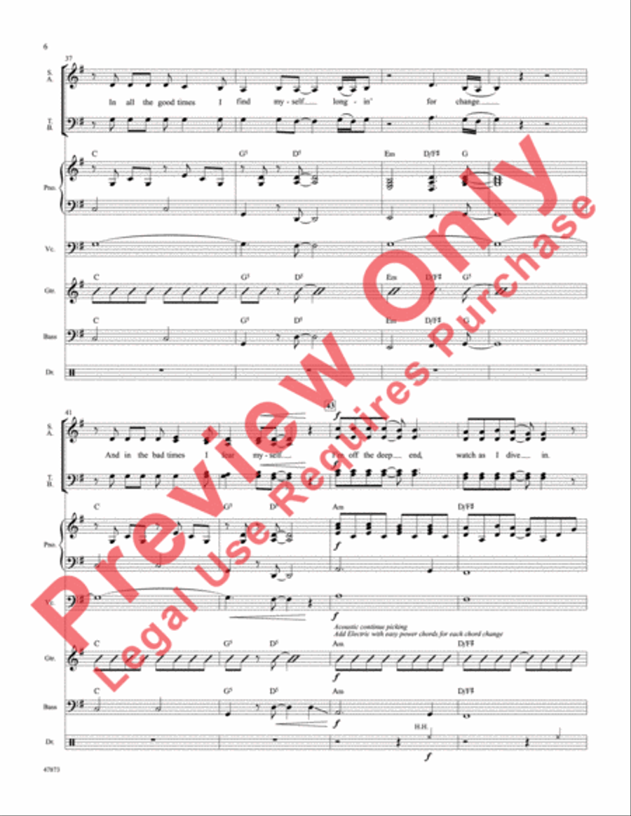 Shallow Choir scores gallery preview page 7