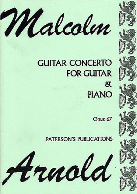 Concerto For Guitar And Chamber Orchestra Op. 67 (Guitar/Piano)