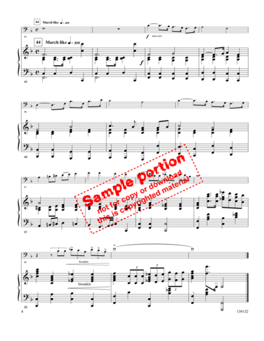 Patriotic Medley Piano Accompaniment scores gallery preview page 3