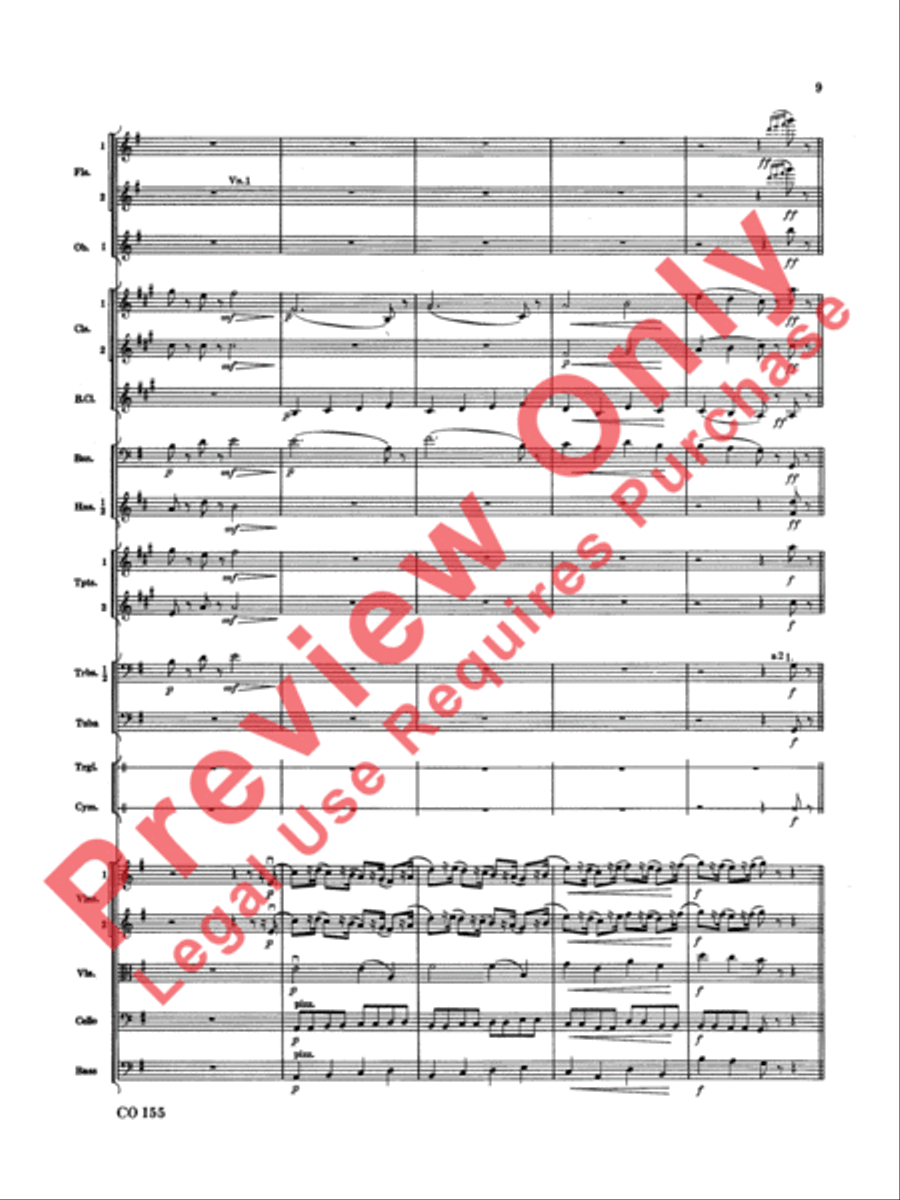 Nutcracker Set 2-march/trepak Full Orchestra scores gallery preview page 10