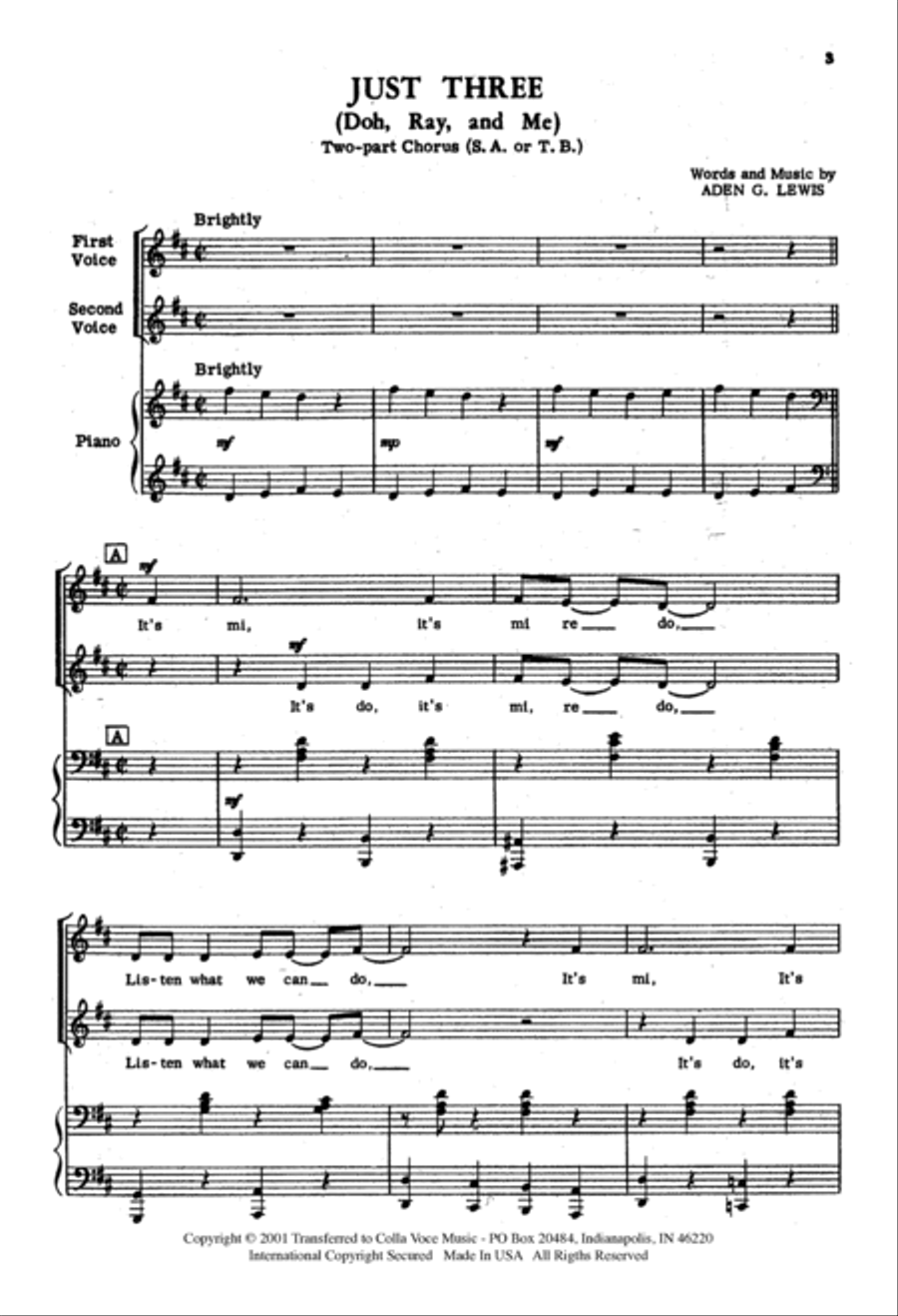 Just Three TB scores gallery preview page 2