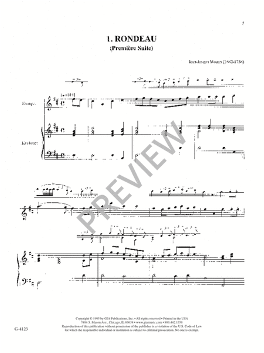 Three Celebrated Trumpet Tunes - Volume 2 C Trumpet scores gallery preview page 5
