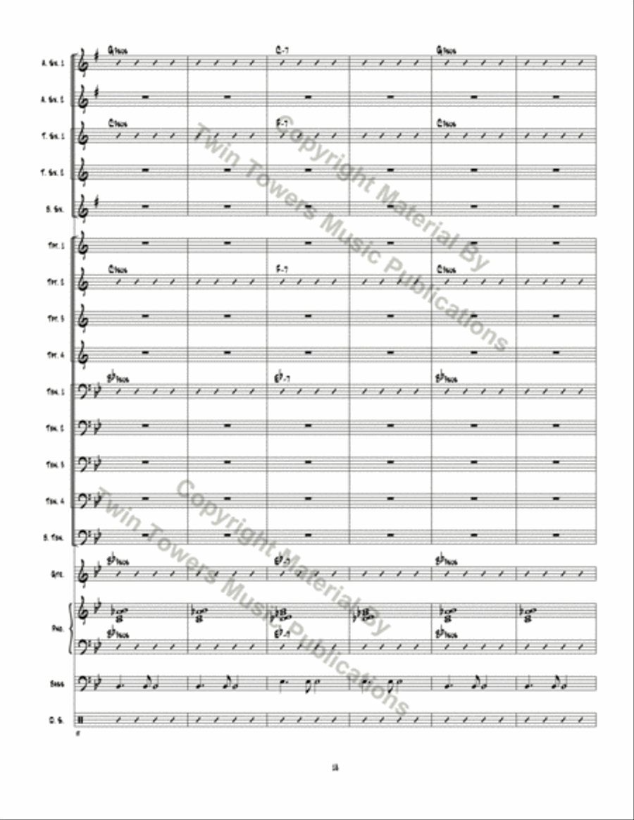 Slipstream Slipstream Jazz Ensemble scores gallery preview page 19