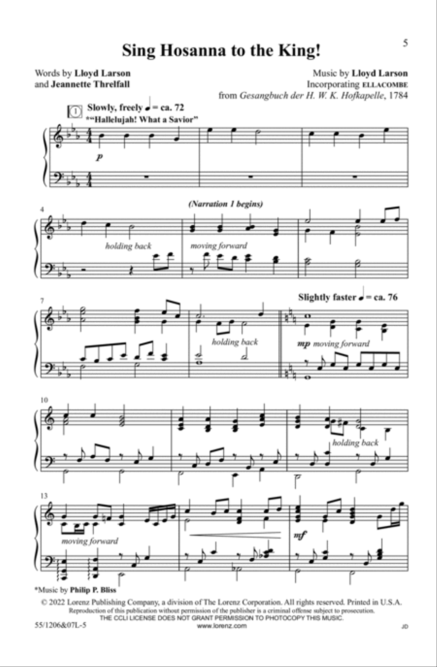 No Greater Love 4-Part scores gallery preview page 5
