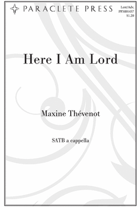 Book cover for Here I am Lord