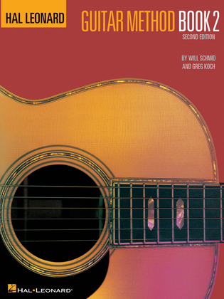 Book cover for Hal Leonard Guitar Method Book 2
