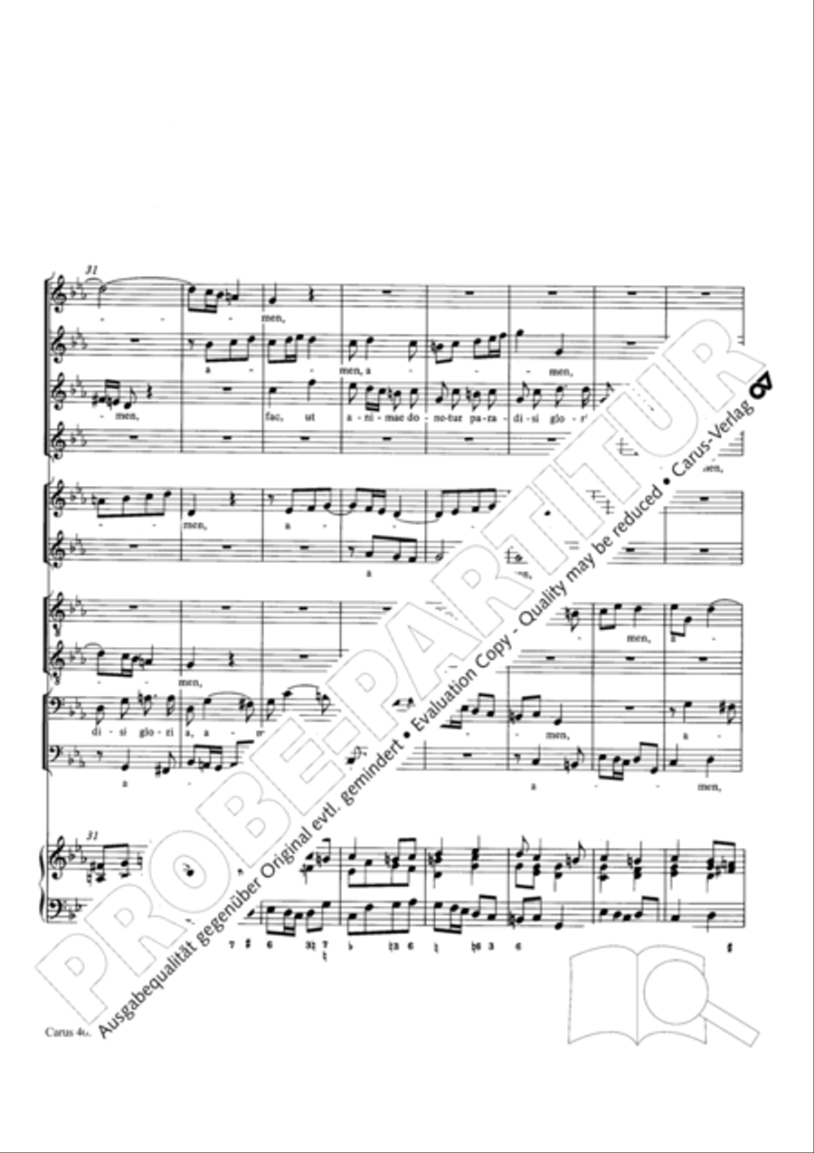 Stabat mater Choir scores gallery preview page 83