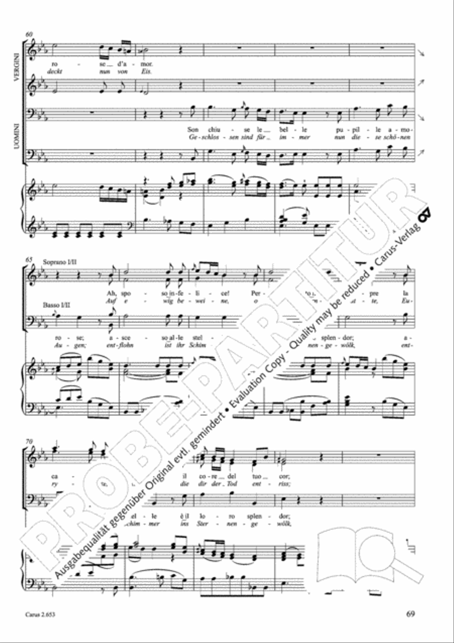 Choral collection Great Opera Choruses - Mozart * Haydn (choir & piano) Choir scores gallery preview page 80