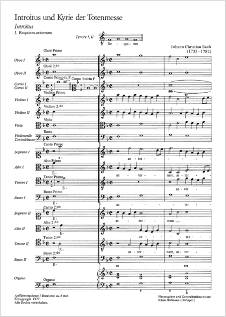Introitus und Kyrie 4-Part scores gallery preview page 2