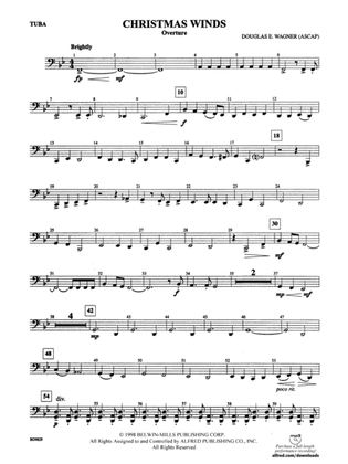 Christmas Winds (Overture): Tuba