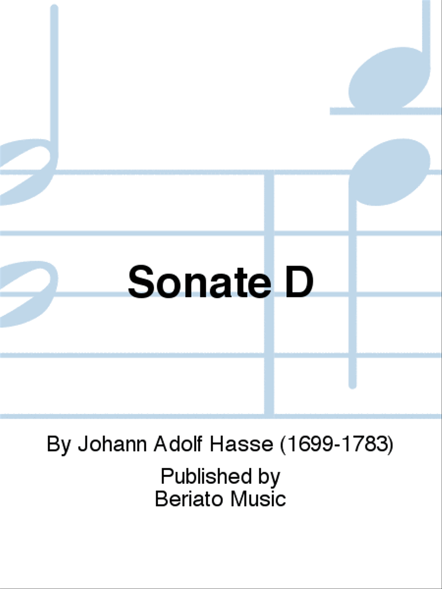 Sonate D Flute Solo scores gallery preview page 1